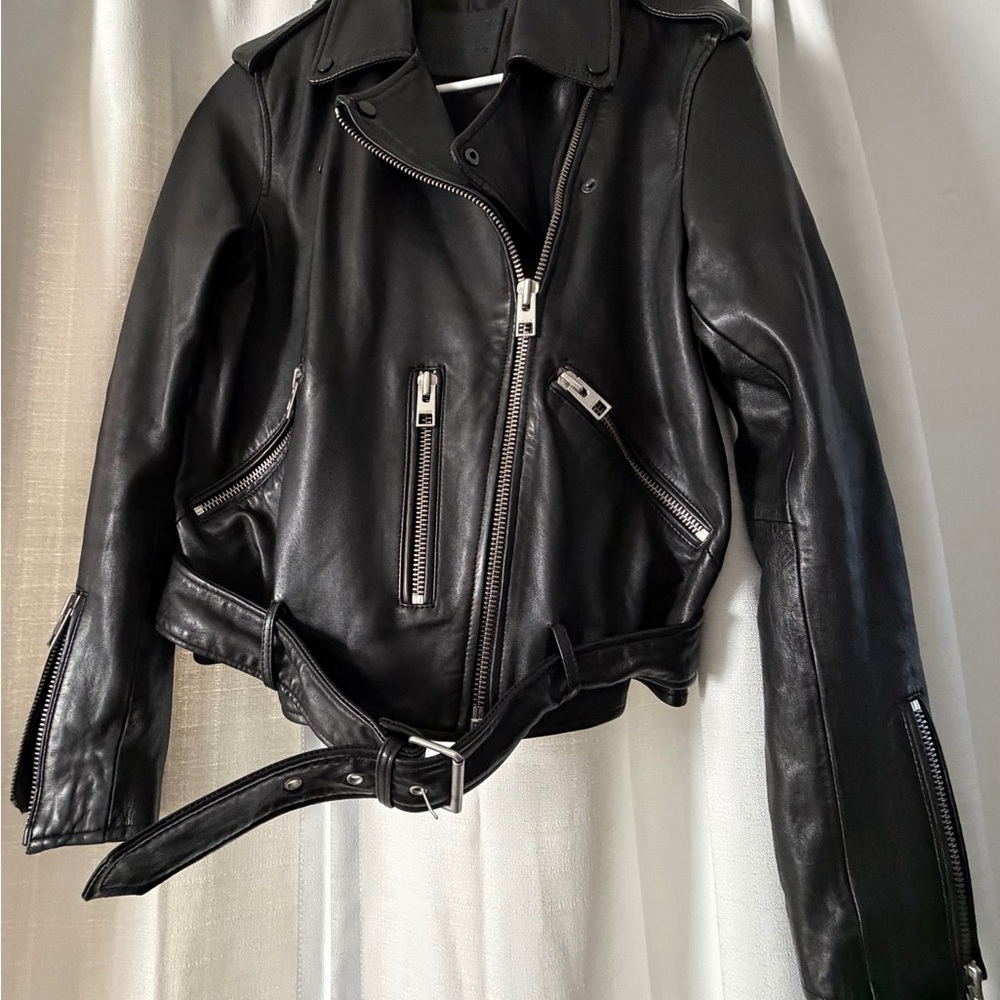 All SAINTS leather jacket